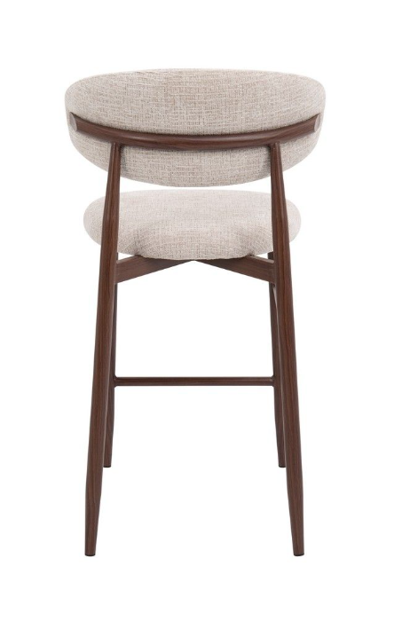 כיסא בר דגם "מונקו" בגוון עץ אגוז חום כהה (אזל המלאי)