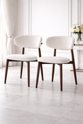כיסא אוכל דגם "מונקו" בצבע עץ אגוז חום כהה (10 יחידות אחרונות במלאי)